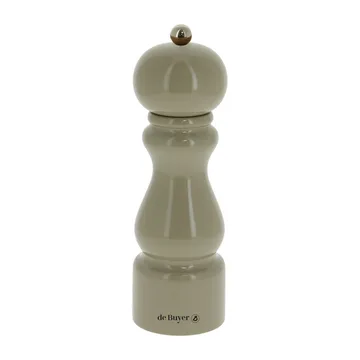 Molinillo de sal y pimienta Rumba cerámica 20 cm - Greige-brillante - De Buyer