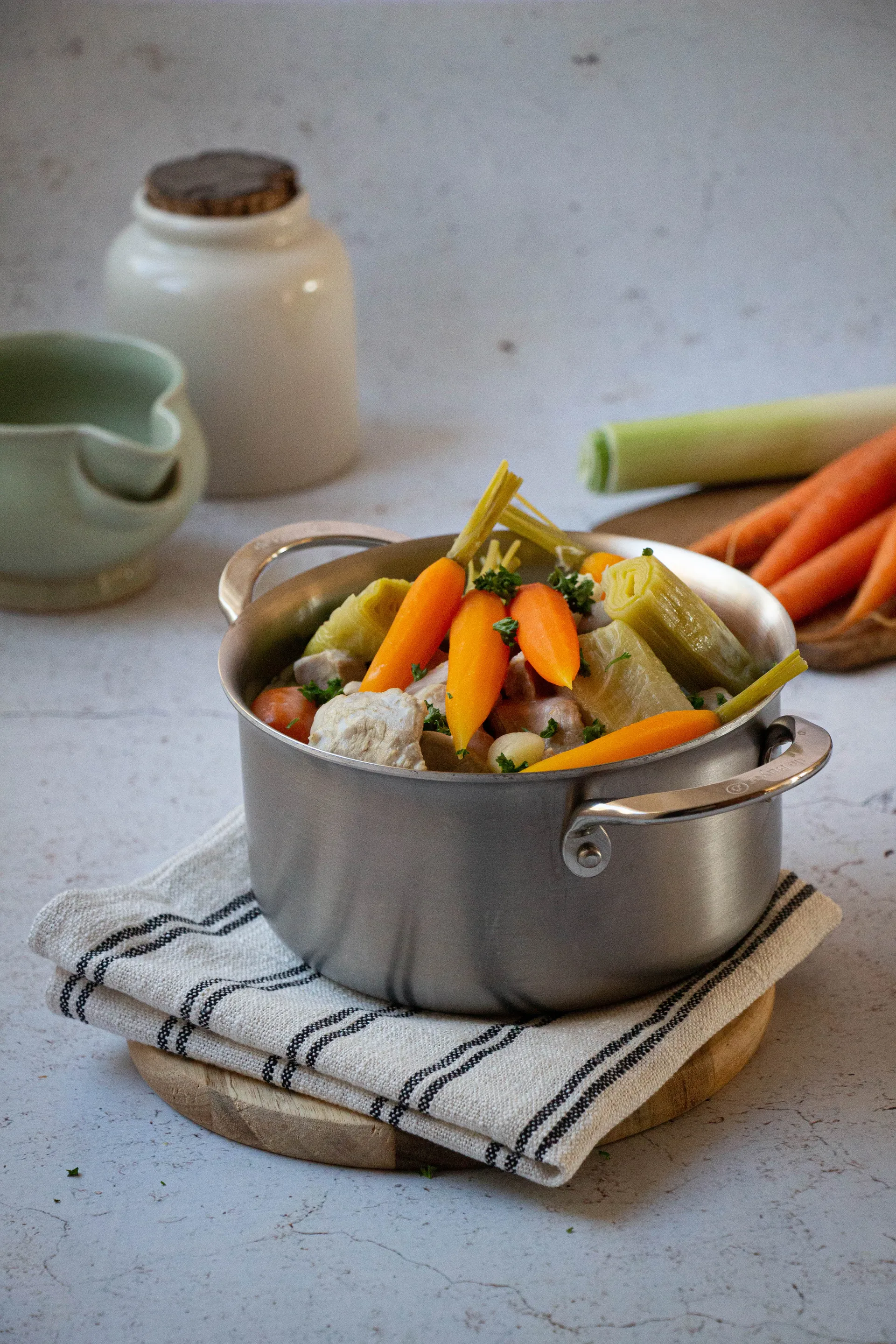 Olla sin tapa de acero inoxidable Alchimy, Ø24 cm De Buyer