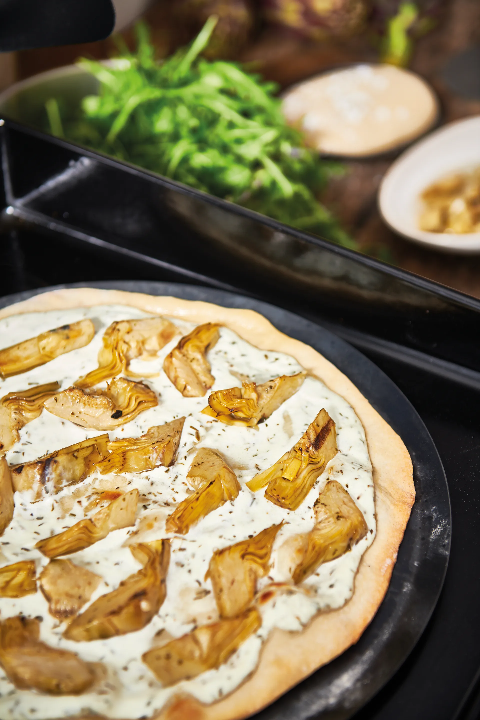 Plato de pizza De Buyer acero al carbono, Ø32 cm De Buyer