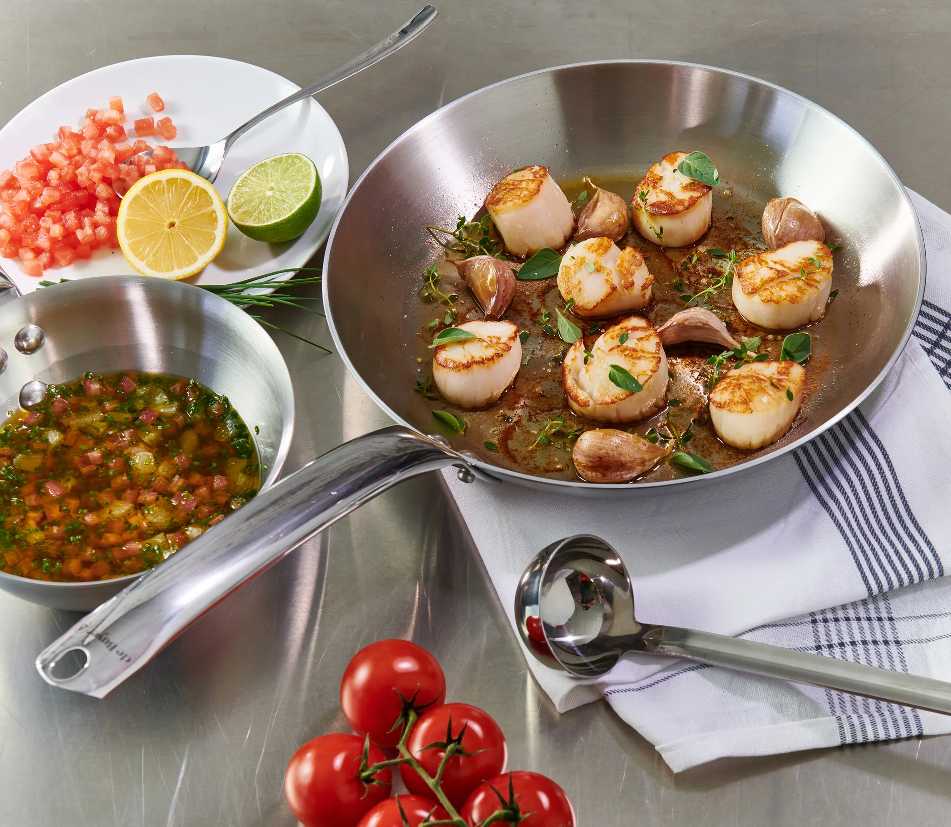 Sartén de acero inoxidable Alchimy, Ø32 cm De Buyer