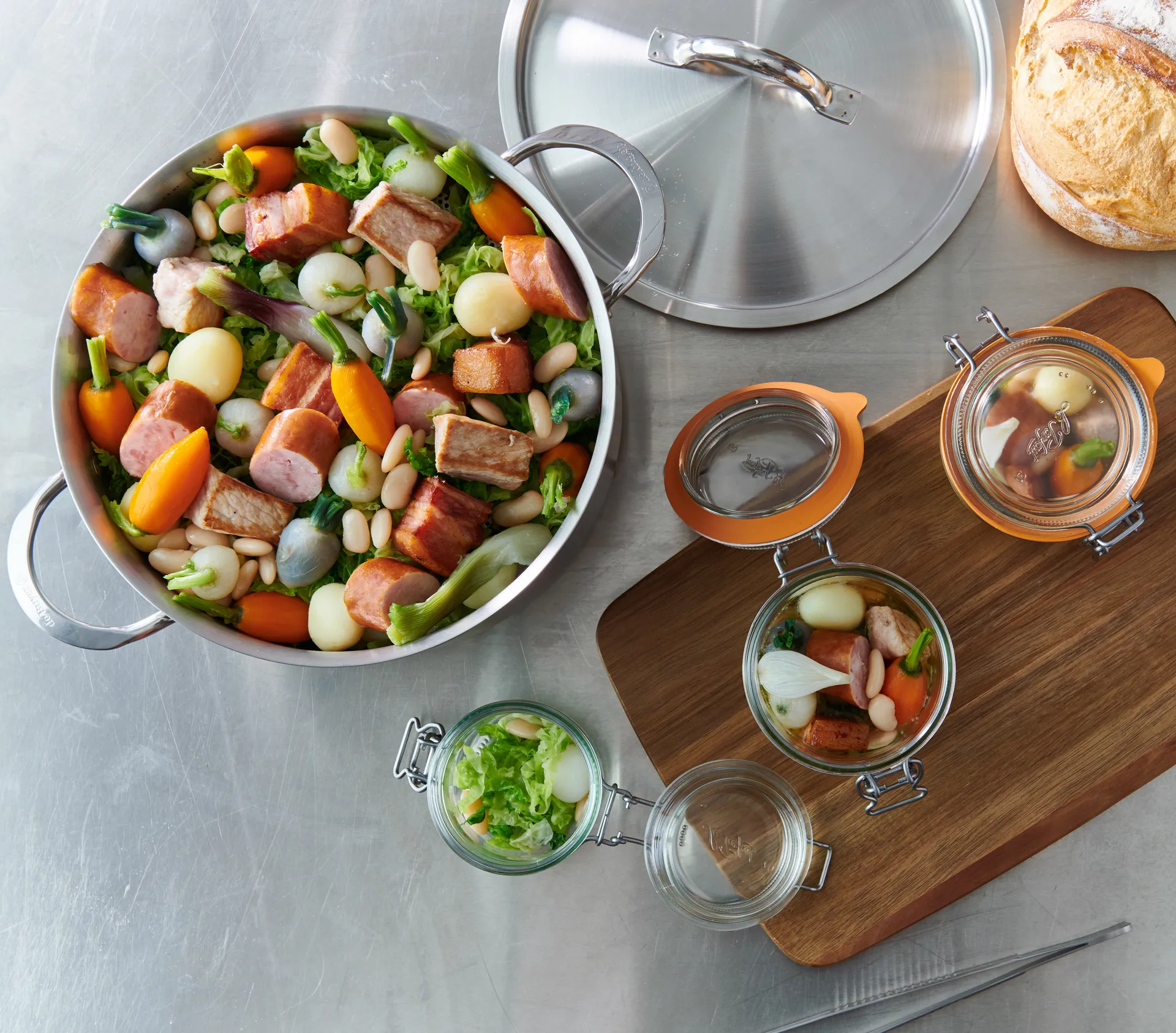 Sartén para saltear de acero inoxidable Alchimy, Ø28 cm De Buyer