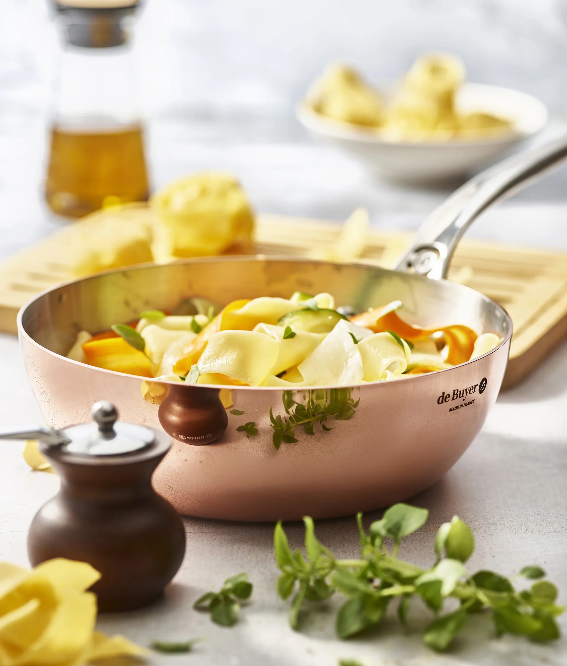 Sartén para saltear Prima Matera Conical, 24 cm De Buyer