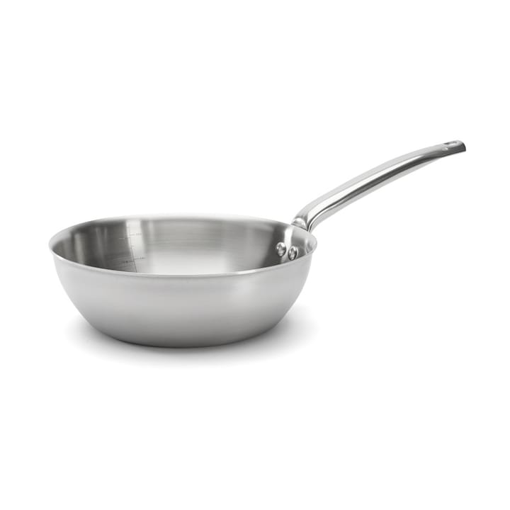 Sartén redondeada de acero inoxidable Alchimy - Ø20 cm - De Buyer