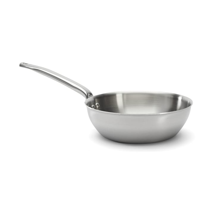 Sartén redondeada de acero inoxidable Alchimy, Ø20 cm De Buyer
