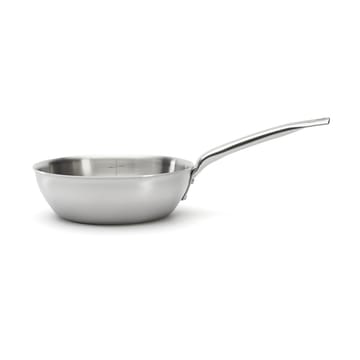 Sartén redondeada de acero inoxidable Alchimy - Ø24 cm - De Buyer