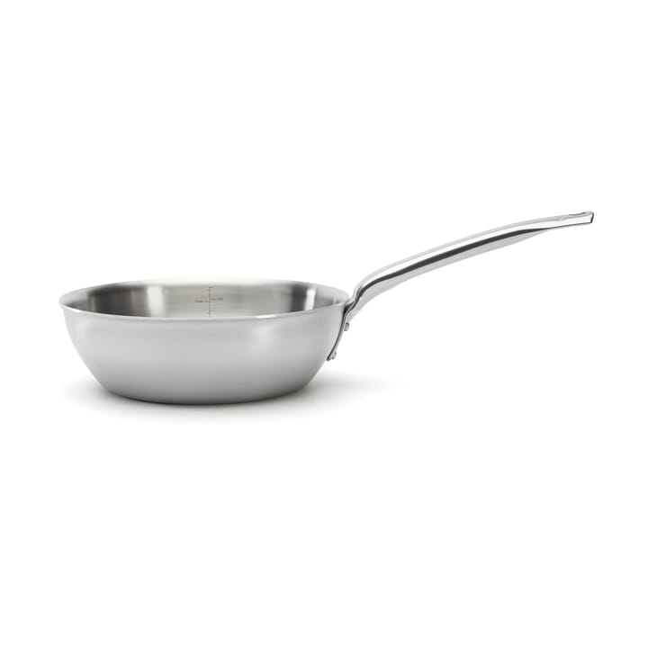 Sartén redondeada de acero inoxidable Alchimy, Ø24 cm De Buyer