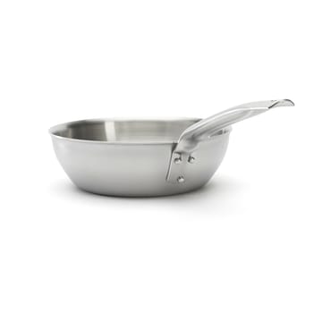 Sartén redondeada de acero inoxidable Alchimy - Ø24 cm - De Buyer