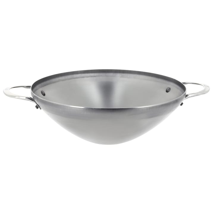 Sartén wok con asas Mineral B - 28 cm - De Buyer