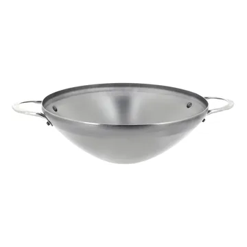 Sartén wok con asas Mineral B - 32 cm - De Buyer