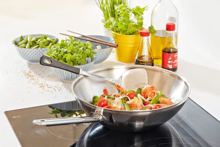Apollo 7 sartén wok de acero inoxidable 7-ply, Ø26 cm Demeyere