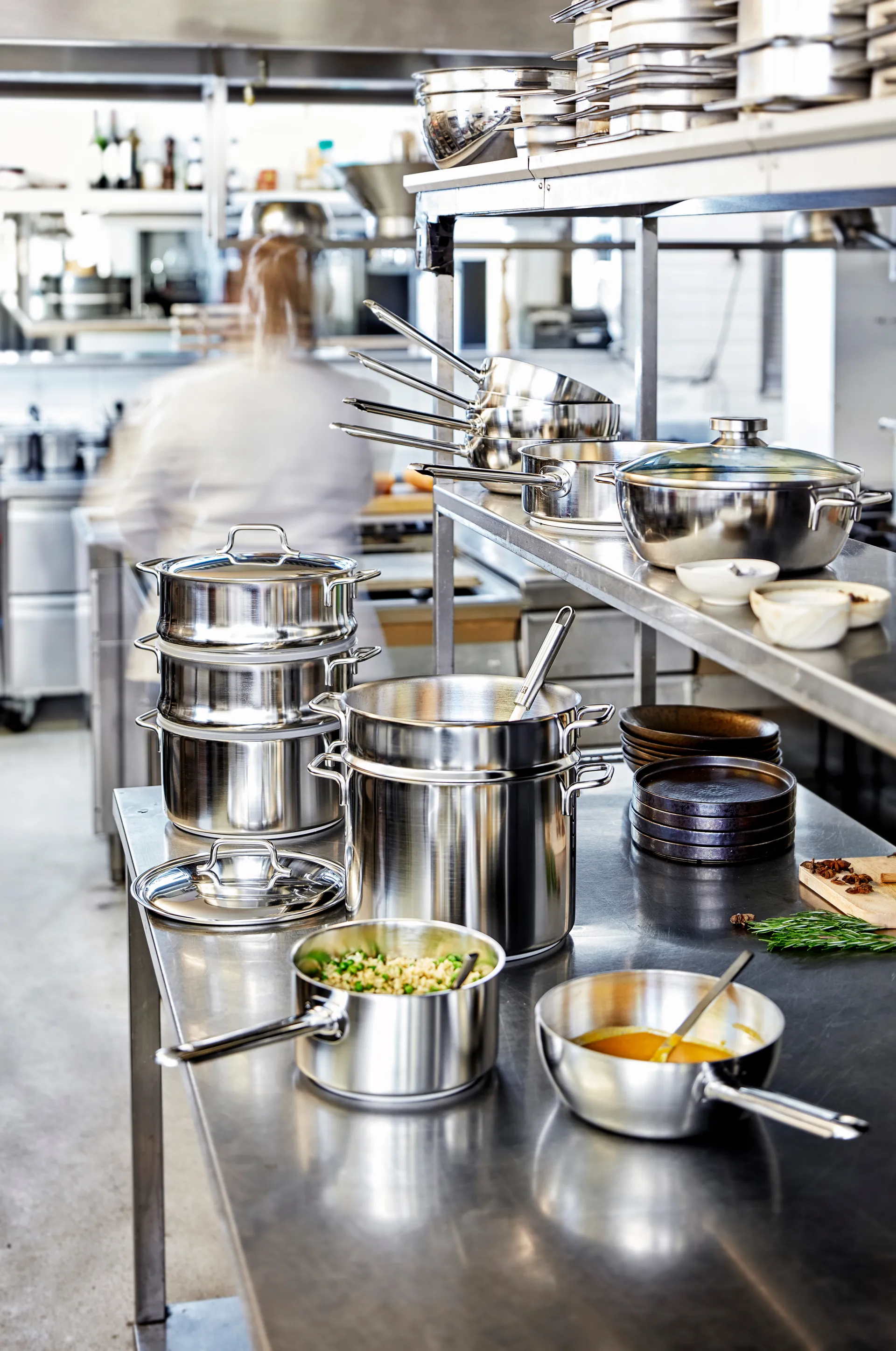 Demeyere Apollo 7 sartén sauté de acero inoxidable, Ø28 cm Demeyere