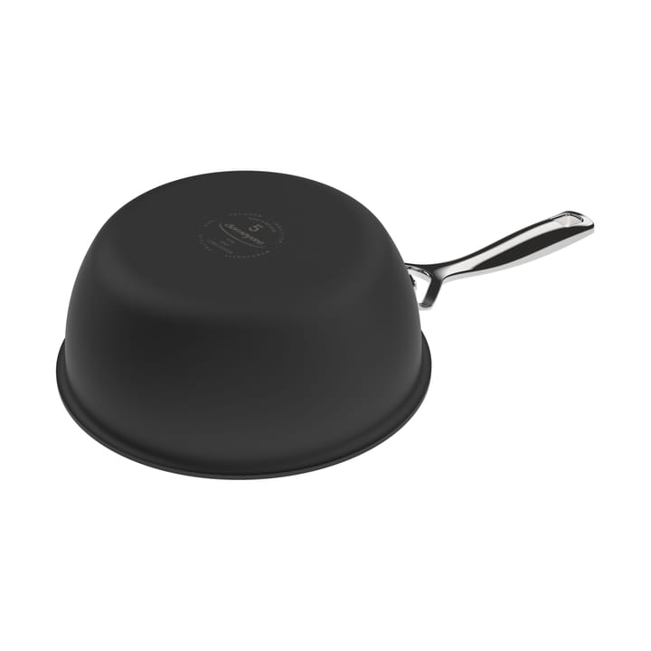 Demeyere Black 5 sartén sauté de acero inoxidable 5-ply, Ø20 cm Demeyere