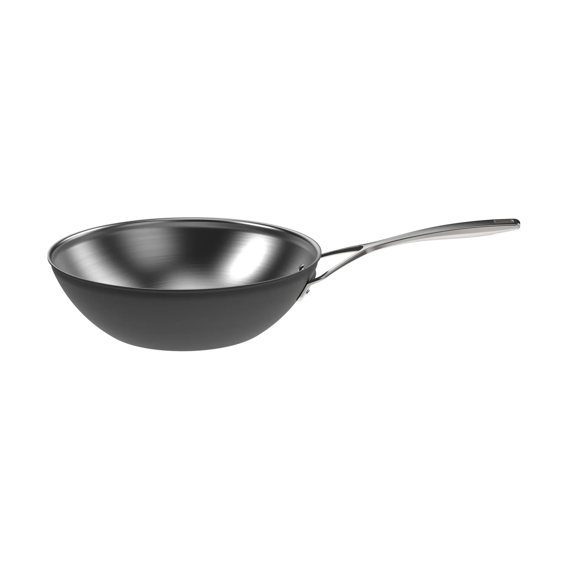 Demeyere Black 5 sartén wok de acero inoxidable, Ø30 cm Demeyere
