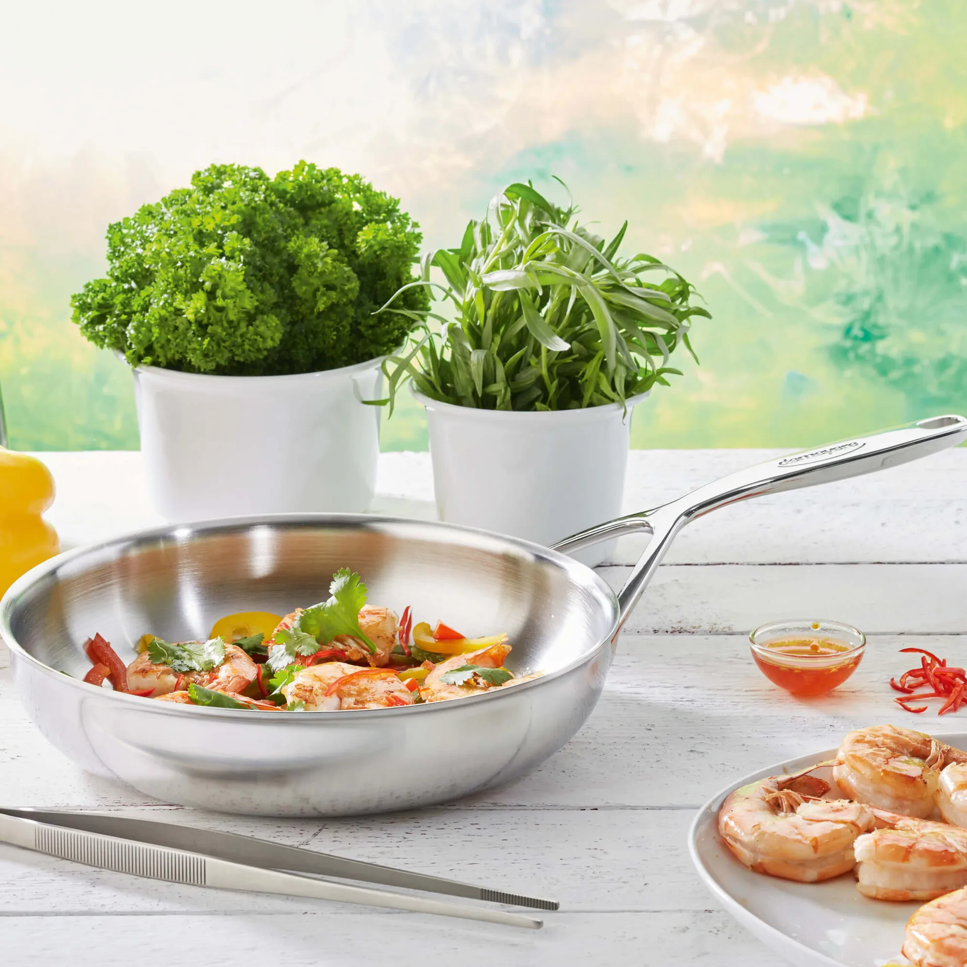 Multiline 7 sartén de acero inoxidable 7-ply, Ø24 cm Demeyere