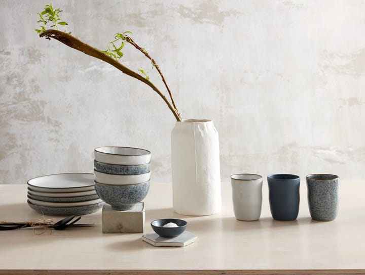 4 Platos Studio Grey 21 cm, Granite Denby