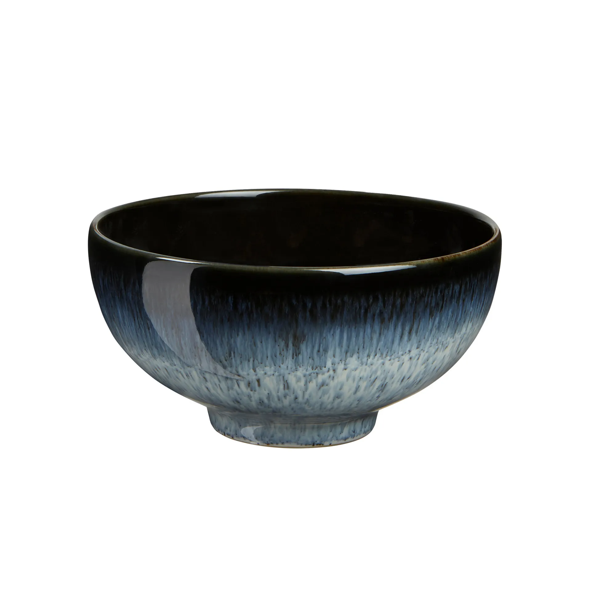 Bol de arroz Halo 13 cm, azul-gris-negro Denby