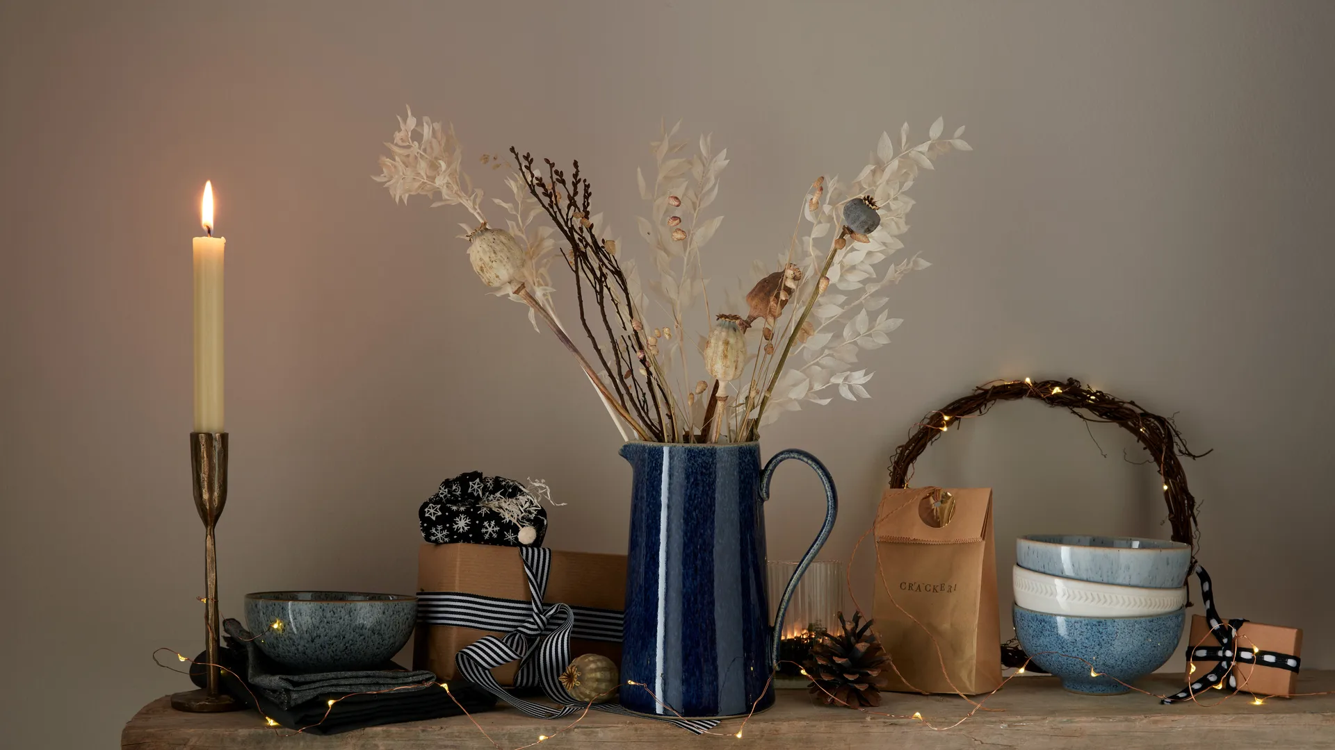 Bol de arroz Studio Blue 13 cm, Flint Denby