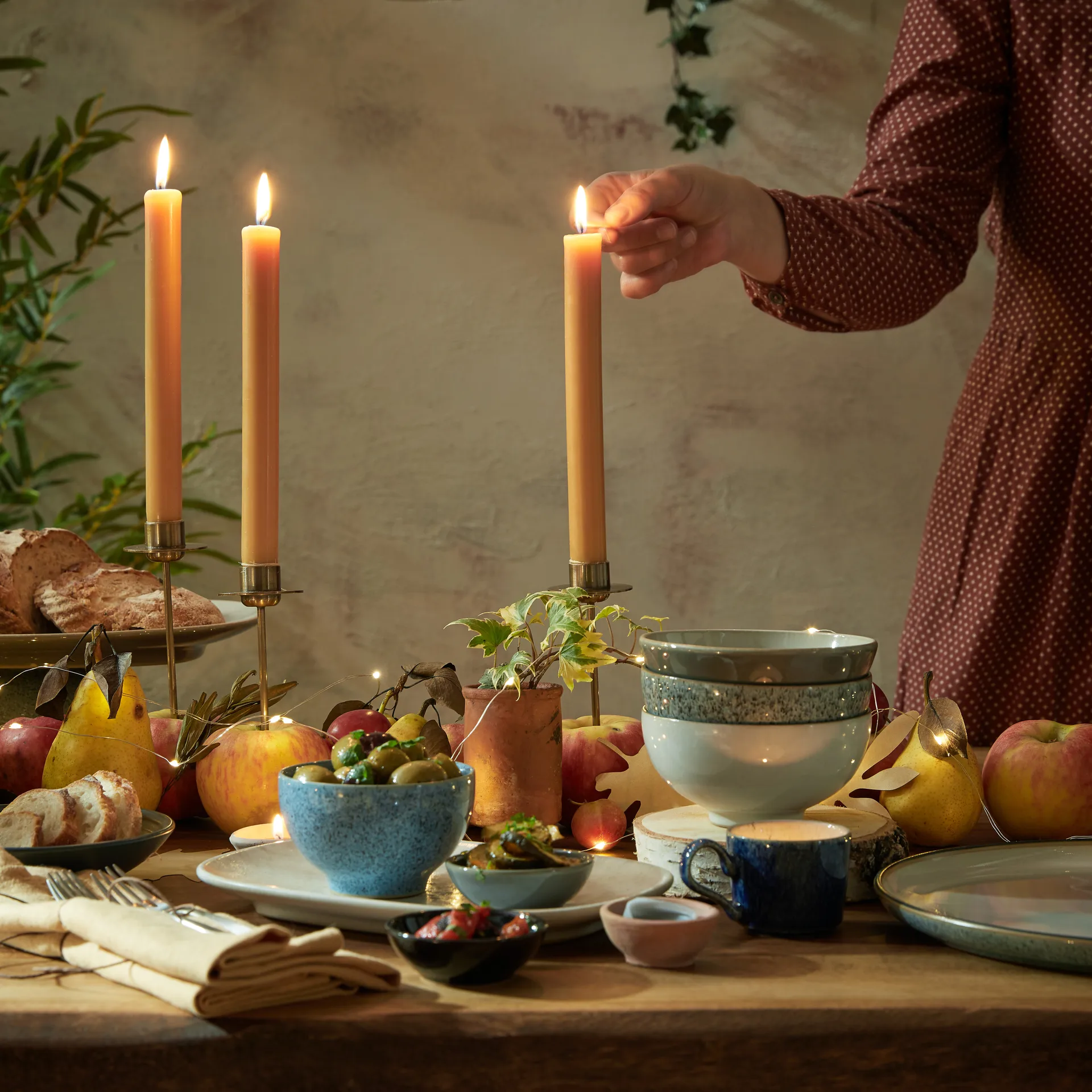 Bol de fideos Studio Grey 17,5 cm, Granite Denby