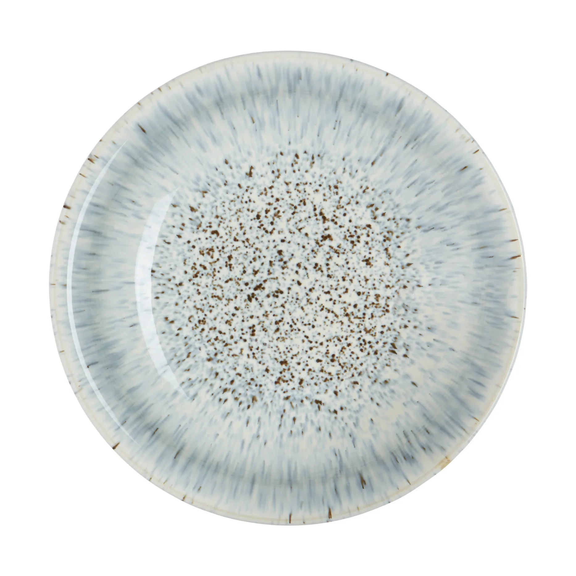 Bol Halo Speckle 15,5 cm, gris-marrón Denby