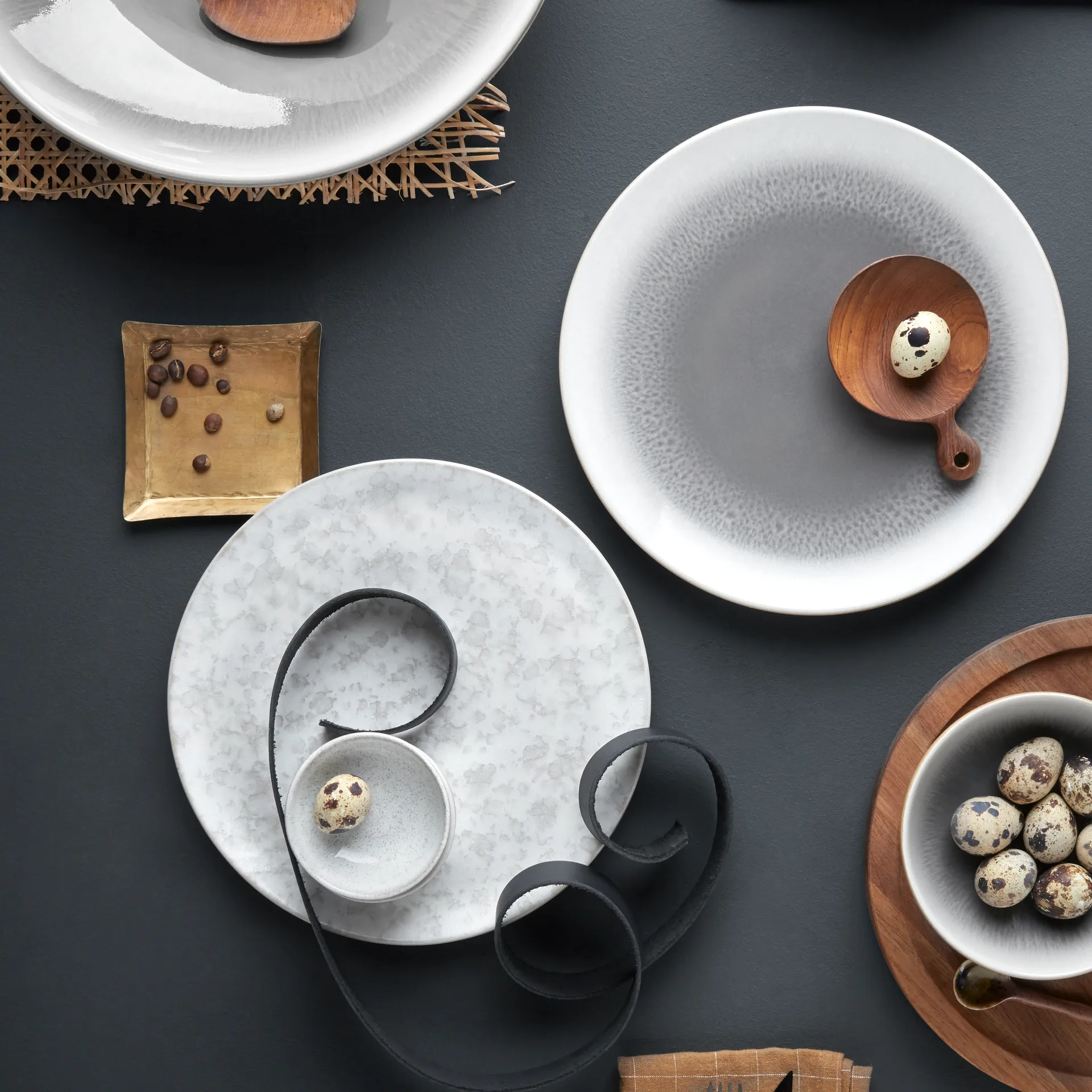 Bol Modus Speckle 8 cm, blanco Denby