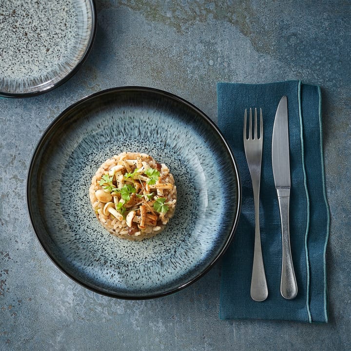Bol para pasta Halo 22 cm, azul-gris-negro Denby
