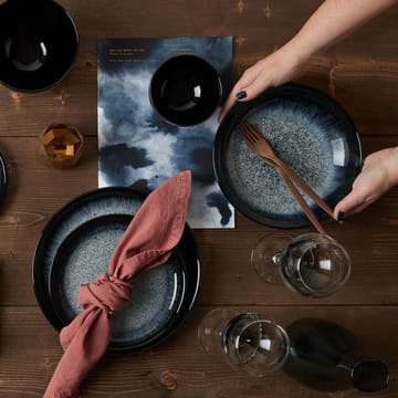 Bol para pasta Halo 22 cm - azul-gris-negro - Denby