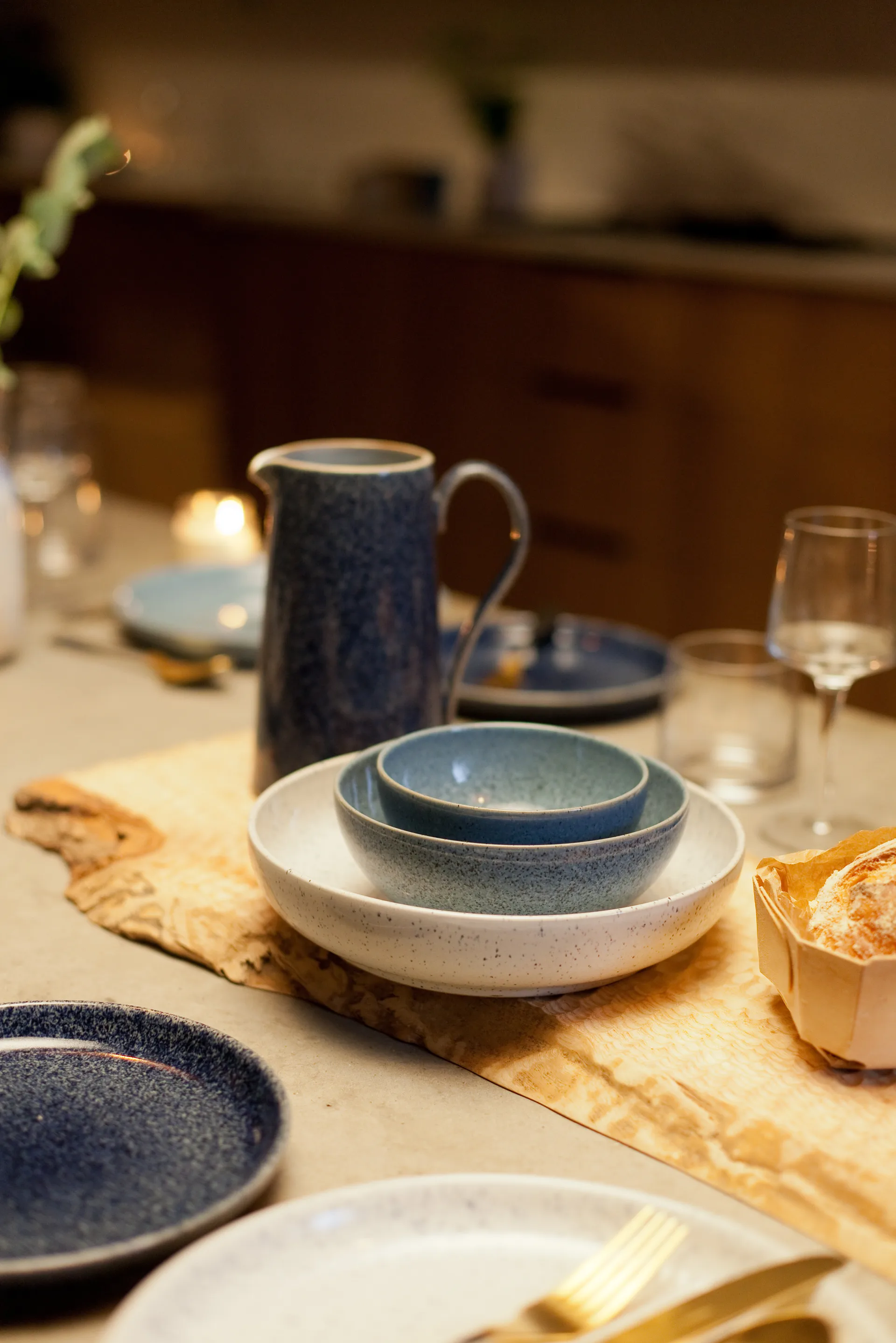 Bol Studio Blue 20,5 cm, Pebble Denby