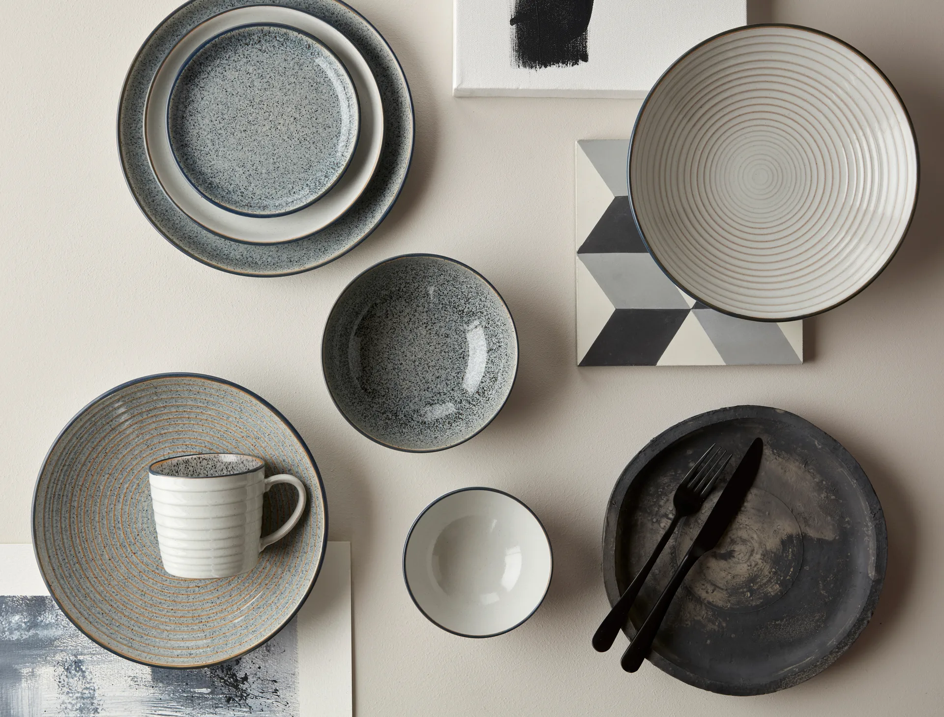 Bol Studio Grey 20,5 cm, Granite Denby