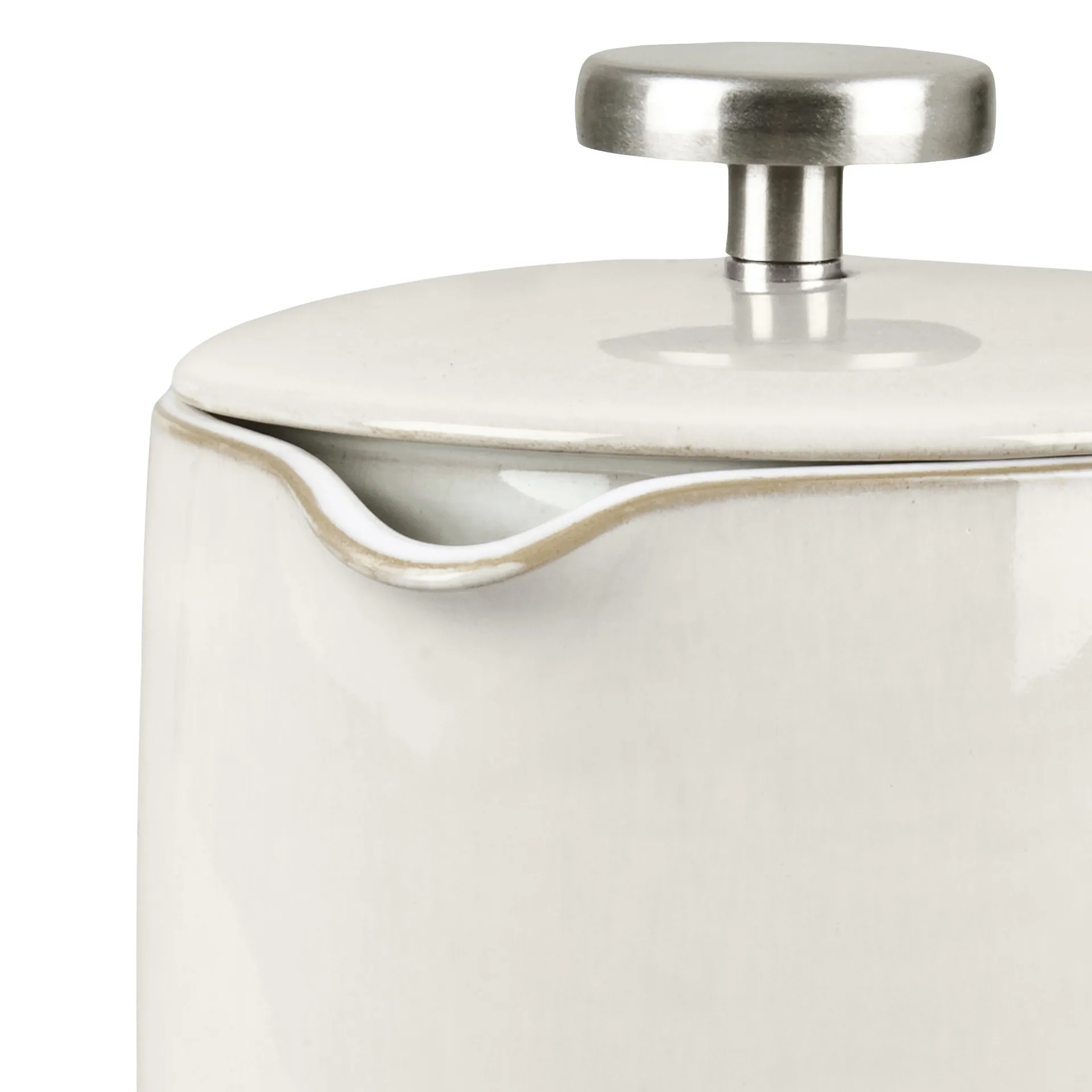 Cafetera de émbolo Natural Canvas 1,15 l, Textured Denby