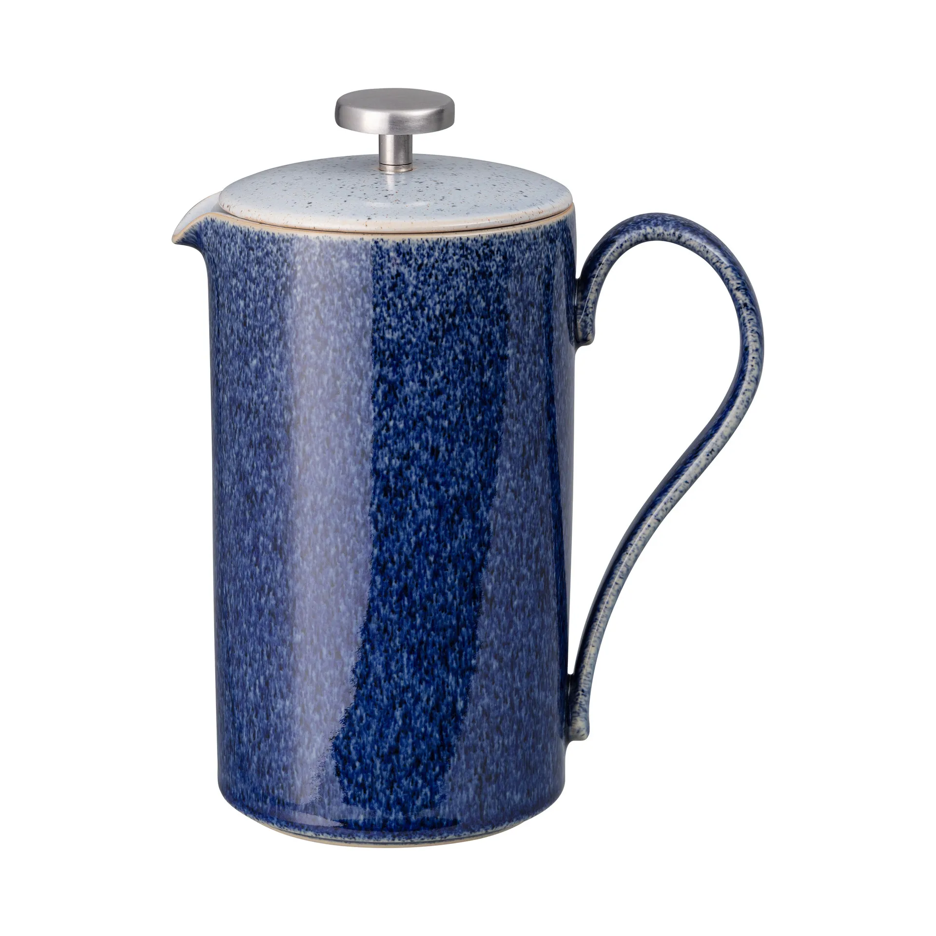 Cafetera de émbolo Studio Blue brew 1,15 l, Cobalt Denby