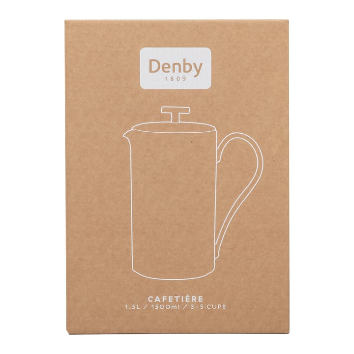 Cafetera de émbolo Studio Grey Brew 1,2 l, Grey Denby
