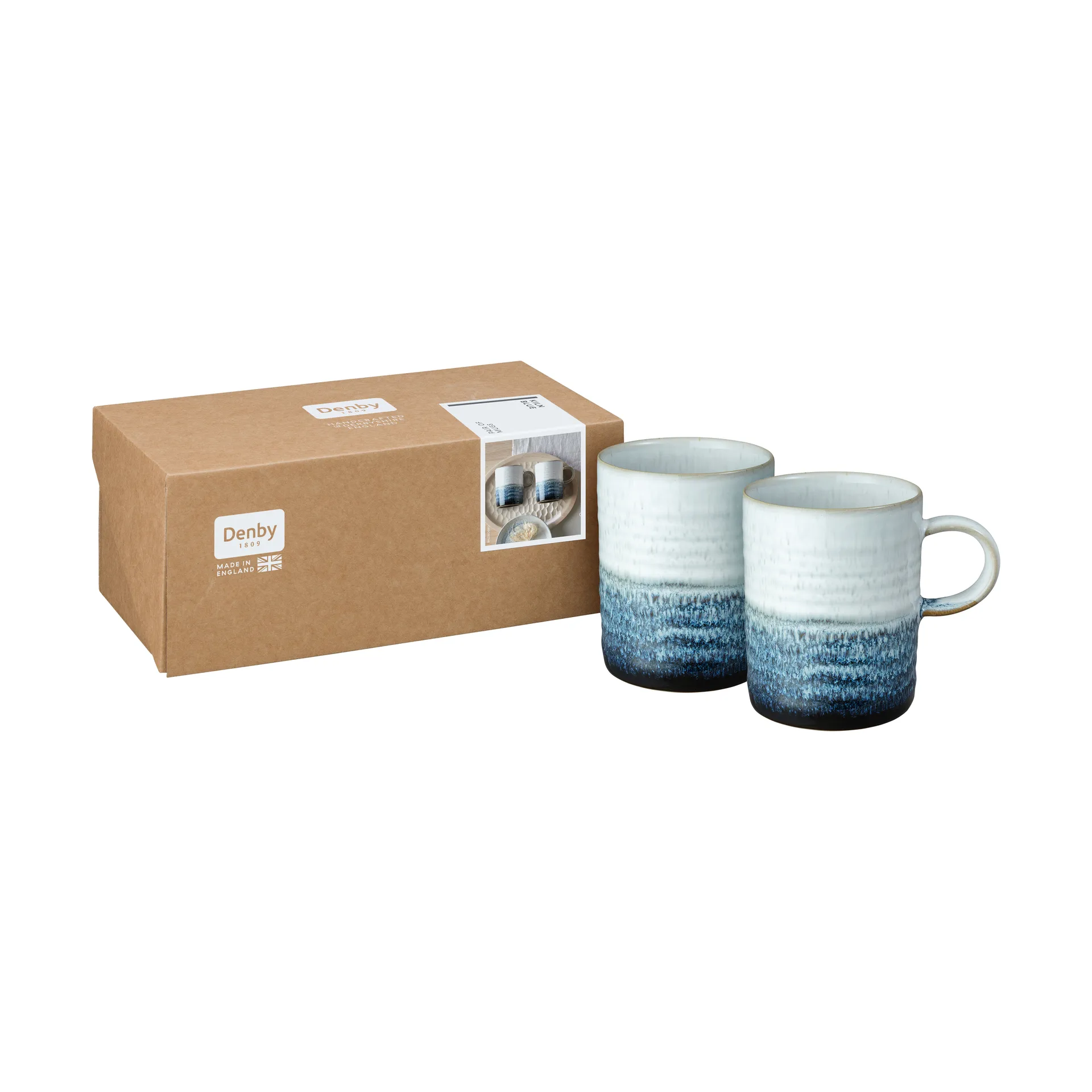 Cuenco de servir Kiln azul Alt, Small, Ø13 cm Denby