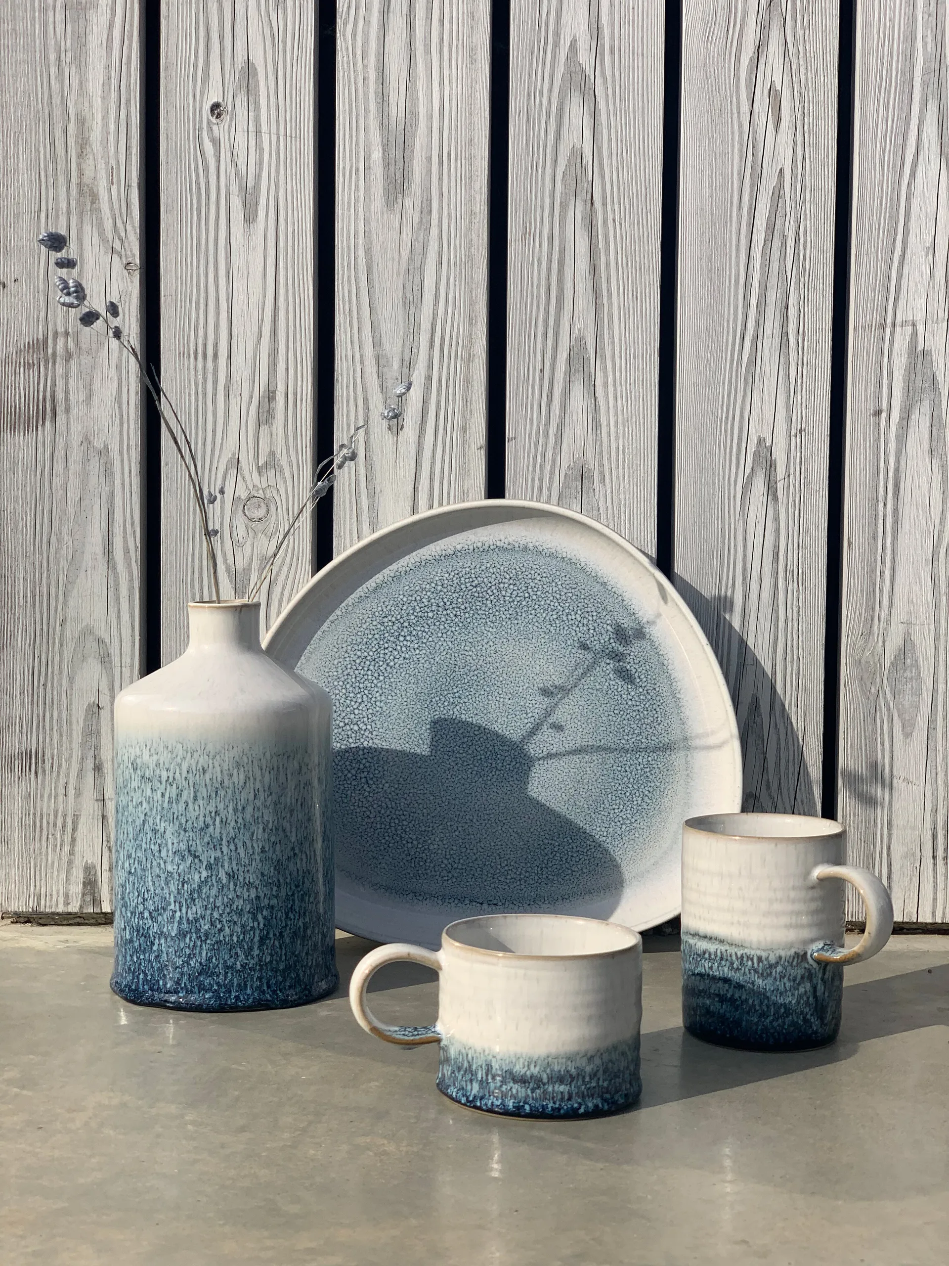 Cuenco de servir Kiln azul Alt, Small, Ø13 cm Denby