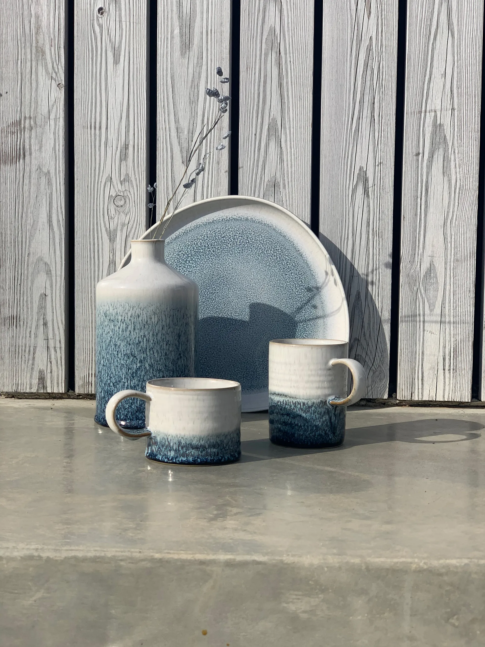 Cuenco de servir Kiln azul Alt, Small, Ø13 cm Denby