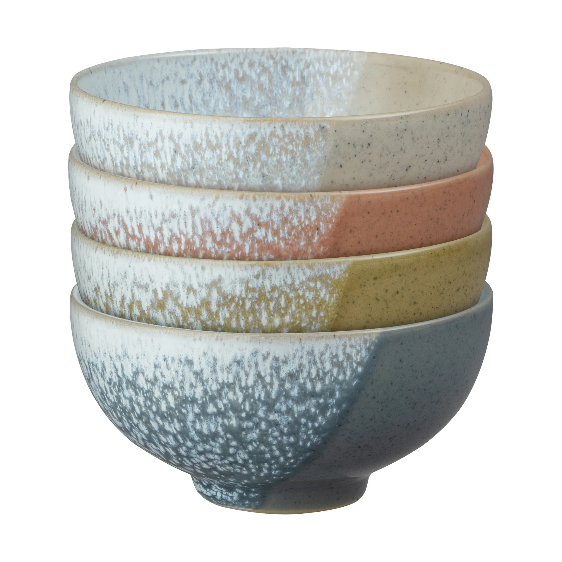 Cuencos Kiln Accents Ø13 cm, 4-pack, Multi Denby