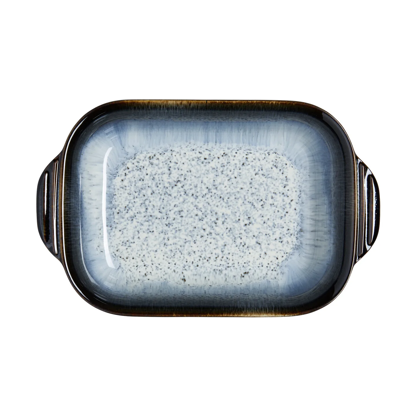 Fuente para horno Halo , Negro-azul, small, rectangular Denby