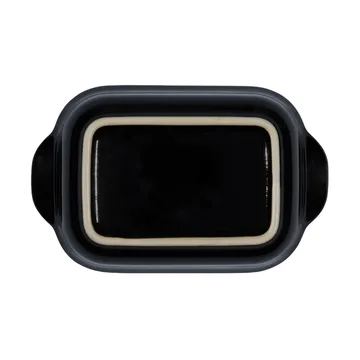 Fuente para horno Halo  - Negro-azul, small, rectangular - Denby