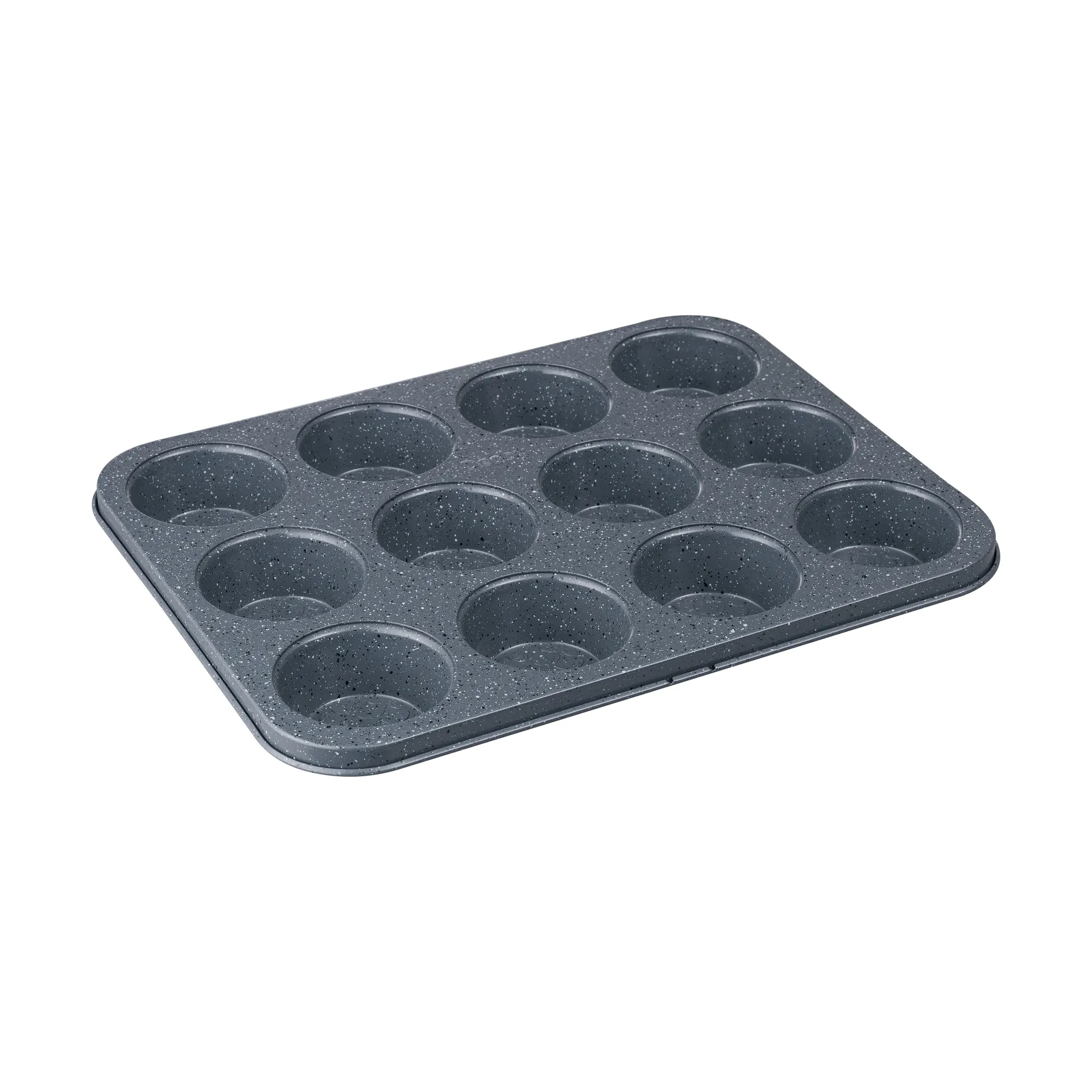 Molde para muffins Quantanium Finish, Gris, 12 uds. Denby