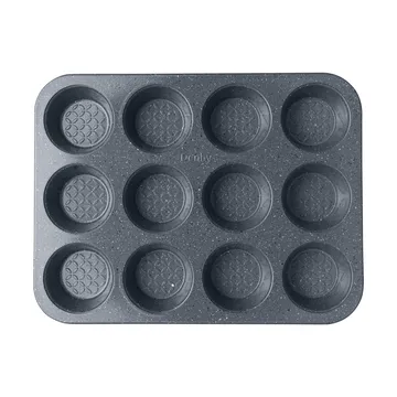 Molde para muffins Quantanium Finish - Gris, 12 uds. - Denby