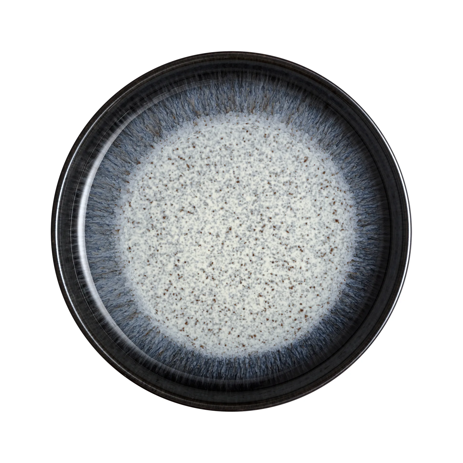 Platillo Halo Coupe 21 cm, azul-gris-negro Denby