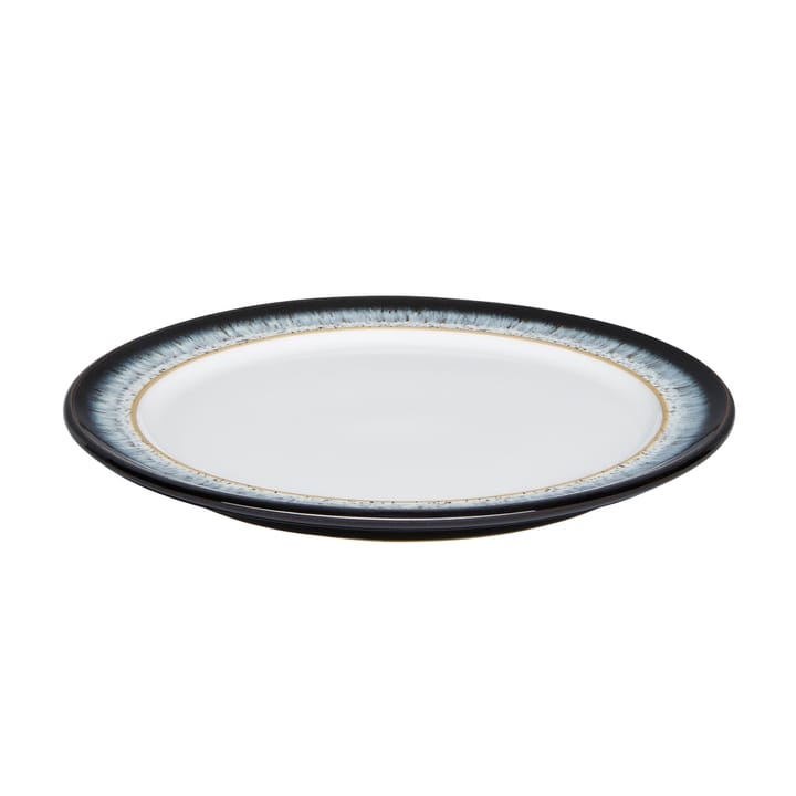Plato Halo 20,5 cm, azul-gris-negro Denby