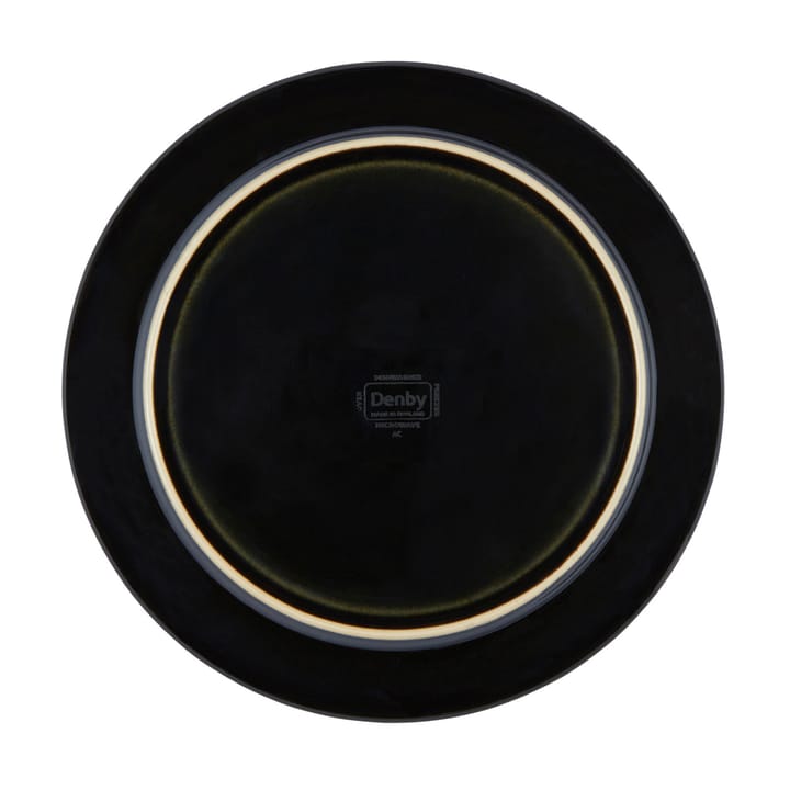 Plato Halo 20,5 cm, azul-gris-negro Denby