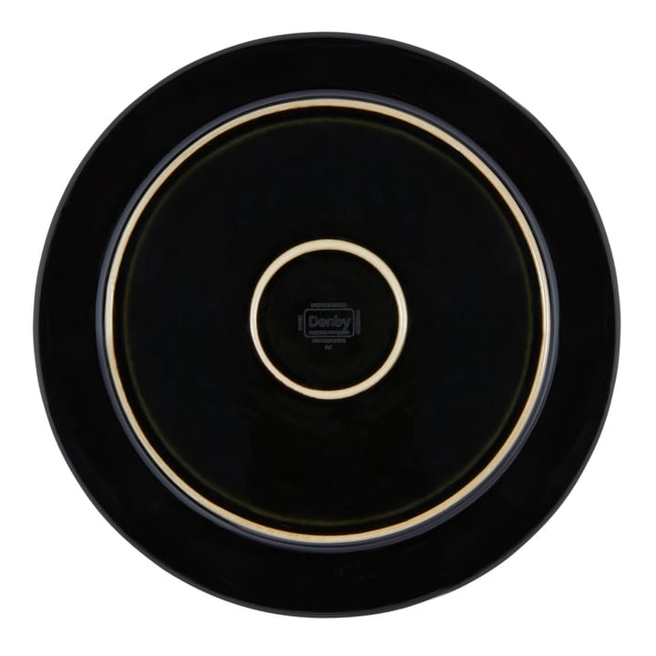 Plato Halo 24,5 cm, azul-gris-negro Denby