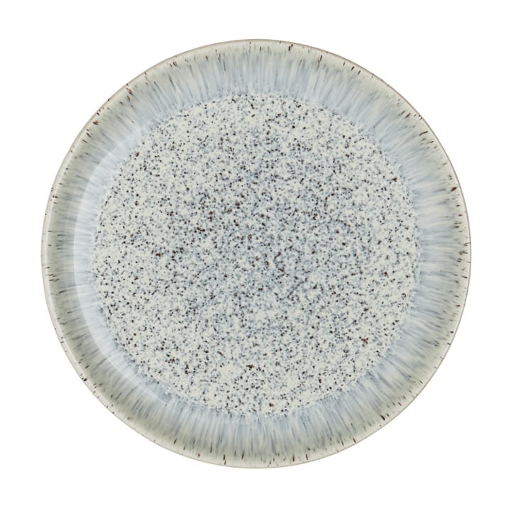 Plato Halo Speckle coupe 21 cm - gris-marrón - Denby