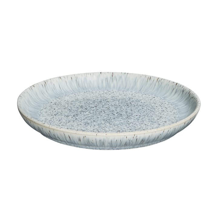 Plato Halo Speckle coupe 21 cm, gris-marrón Denby