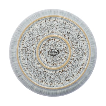 Plato Halo Speckle coupe 21 cm - gris-marrón - Denby