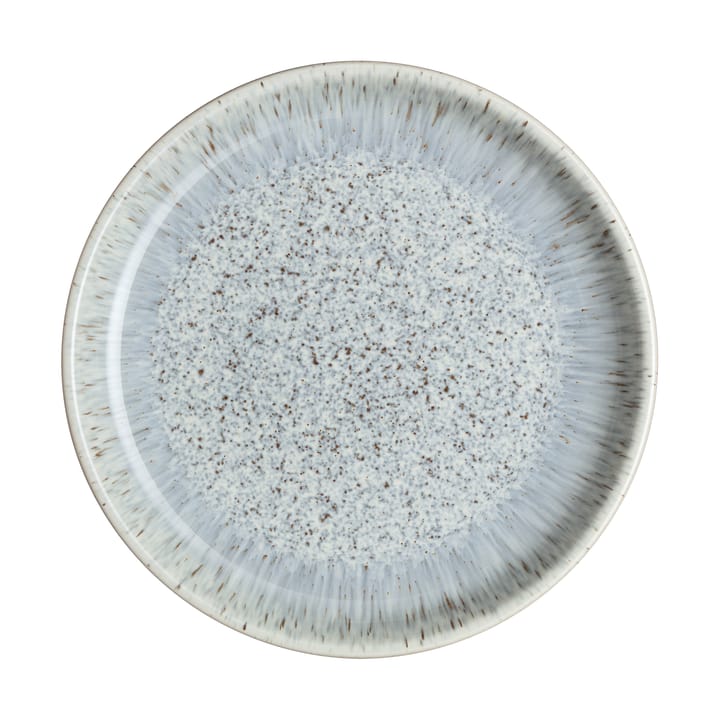 Plato Halo Speckle coupe 21 cm - gris-marrón - Denby