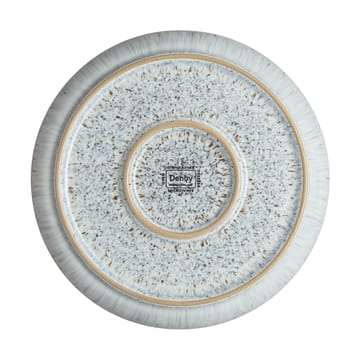 Plato Halo Speckle coupe 21 cm - gris-marrón - Denby