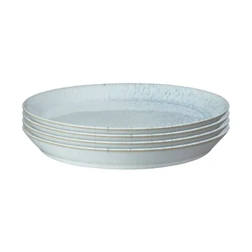 Plato Kiln blue 4-pack - Medium, Ø21,5 cm - Denby