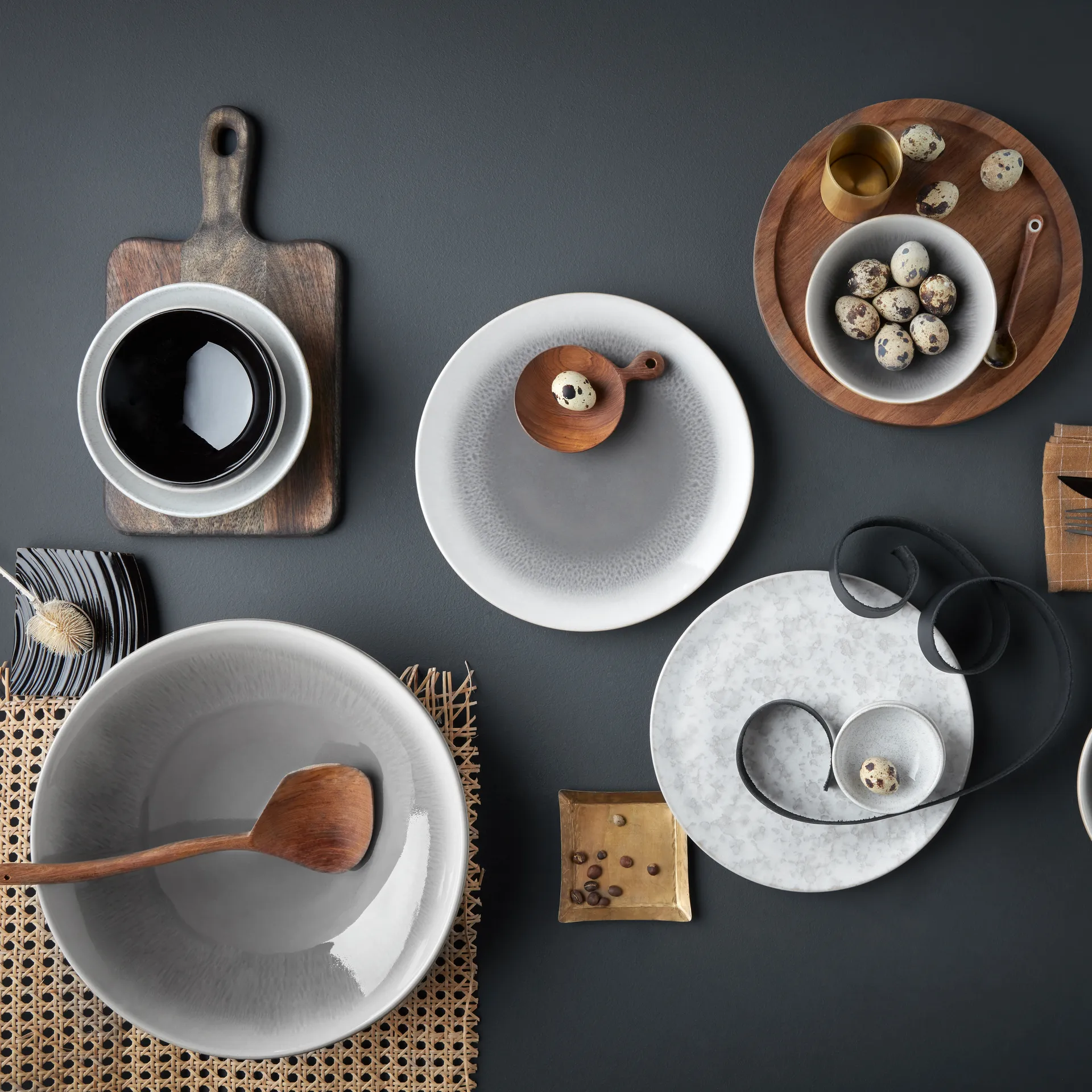 Plato Modus Marble 22,5 cm, blanco Denby